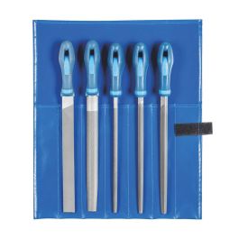 PFERD FILE MACHINIST 250MM CUT 2 5 PIECE KIT IN ROLL CASE 542WRU